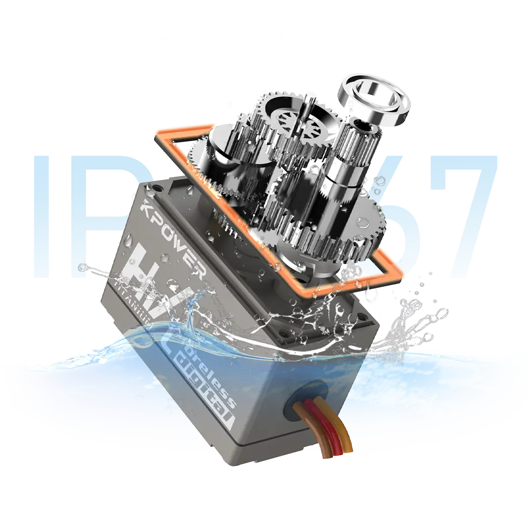 IP67 Waterproof Servo