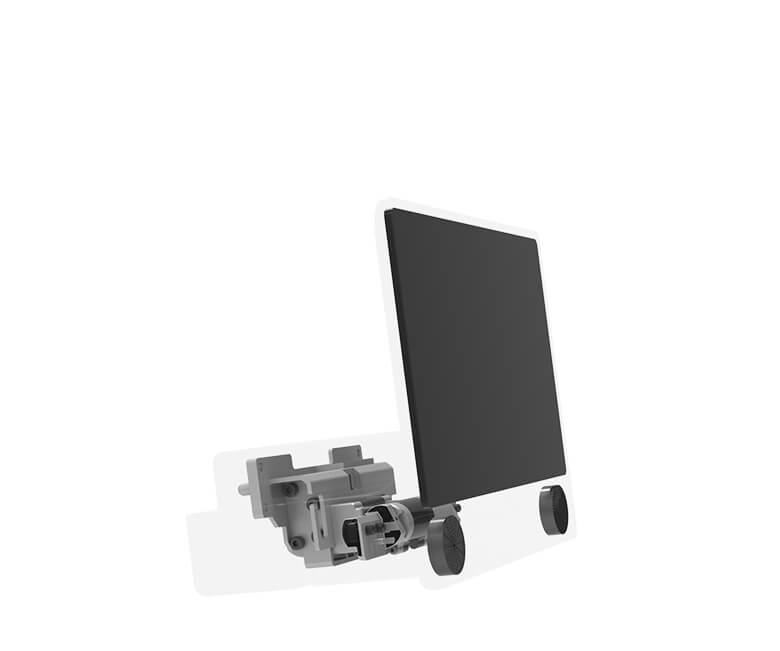 Tilting Entertainment Screen